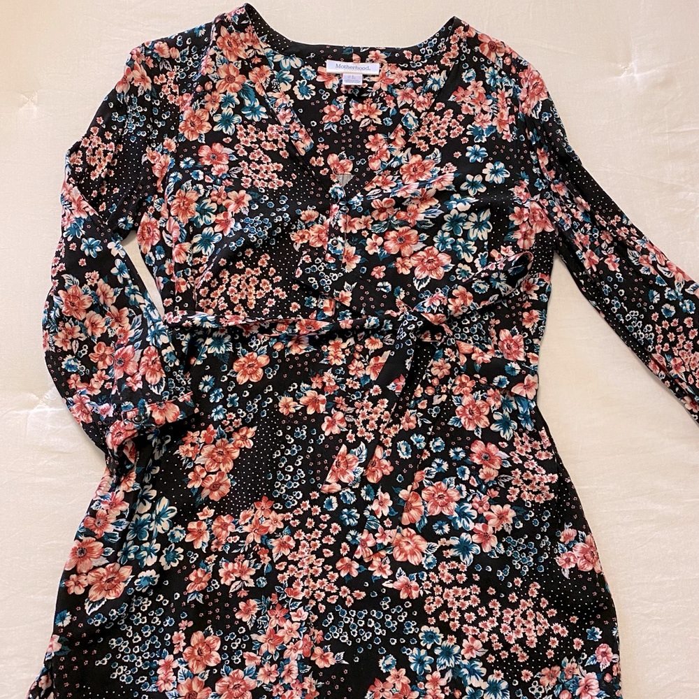MOTHERHOOD MATERNITY | Floral Blouse